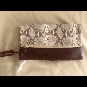 Genuine leather pouch/clutch